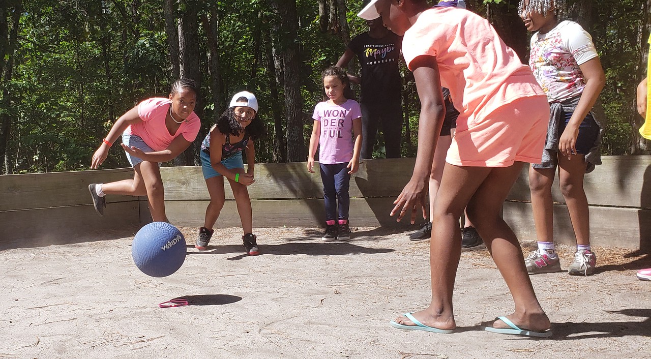 A fast-paced, fun spin on the game of dodgeball! Gaga ball is a crowd favorite. Think dodgeball in an octagon pit and hours of fun!